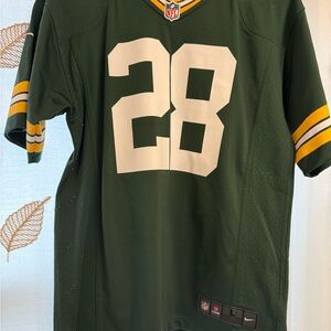 NFL Green On-Field Jersey Tag Detail